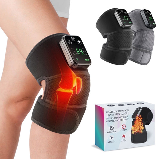 Heated Vibrating Knee Massager Brace